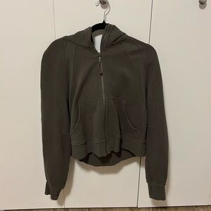 Scuba Oversized Full Zip Hoodie